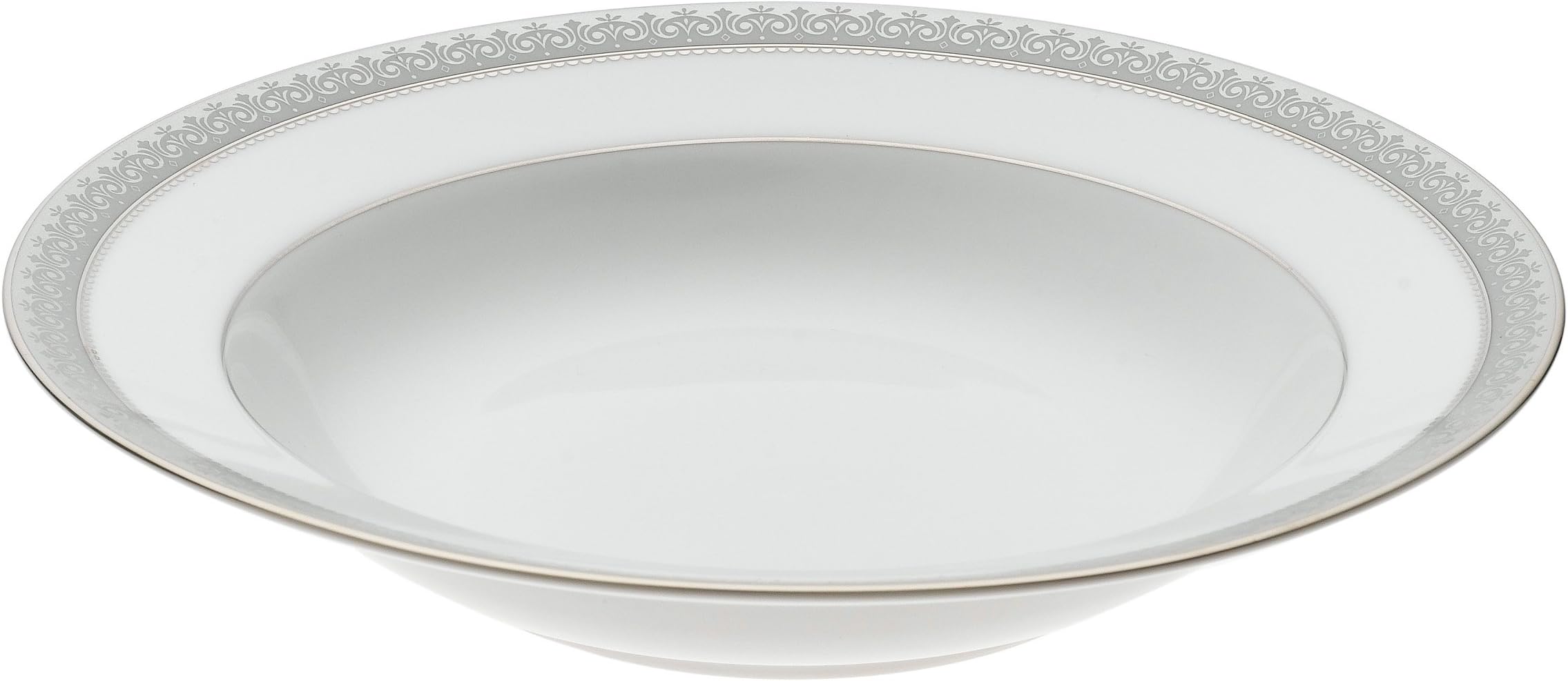 MikasaPlatinum Crown Rim Soup Plate