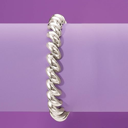 Miniatura 4 de Ross-Simons Italian Sterling Silver San Marco Bracelet