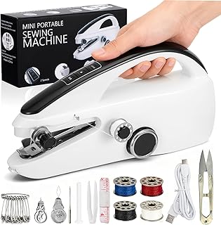 Handheld Sewing Machine for Beginners, Easy to Operate and Fast Stitch S...