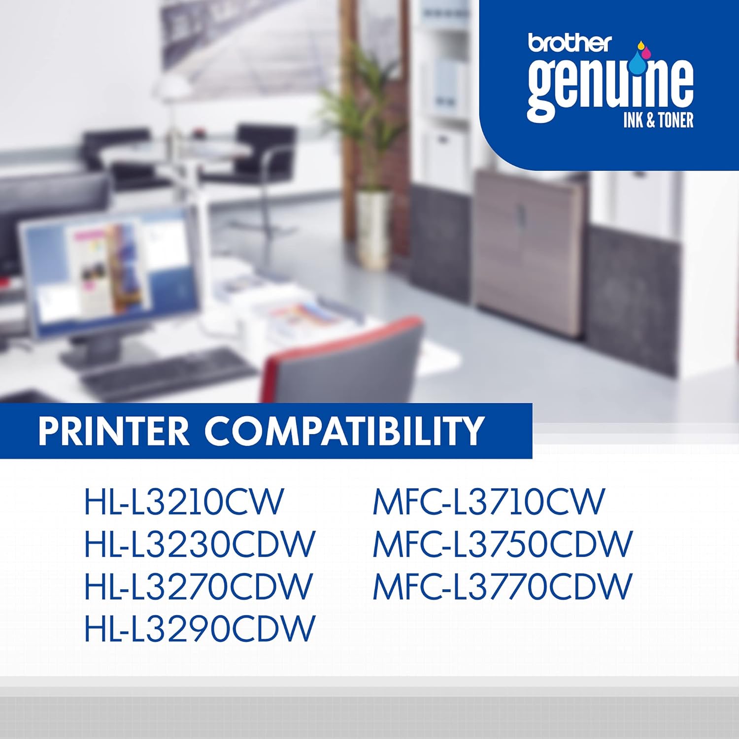 Brother Genuine TN227, TN227BK, High Yield Toner Cartridge, Replacement Black Toner, Page Yield Up to 3,000 Pages, TN227BK,  Dash Available : Office Products