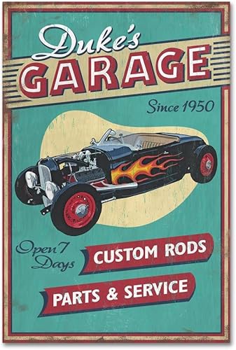 Car 7 by Lantern Press, lienzo decorativo para pared de 30 x 47 pulgadas