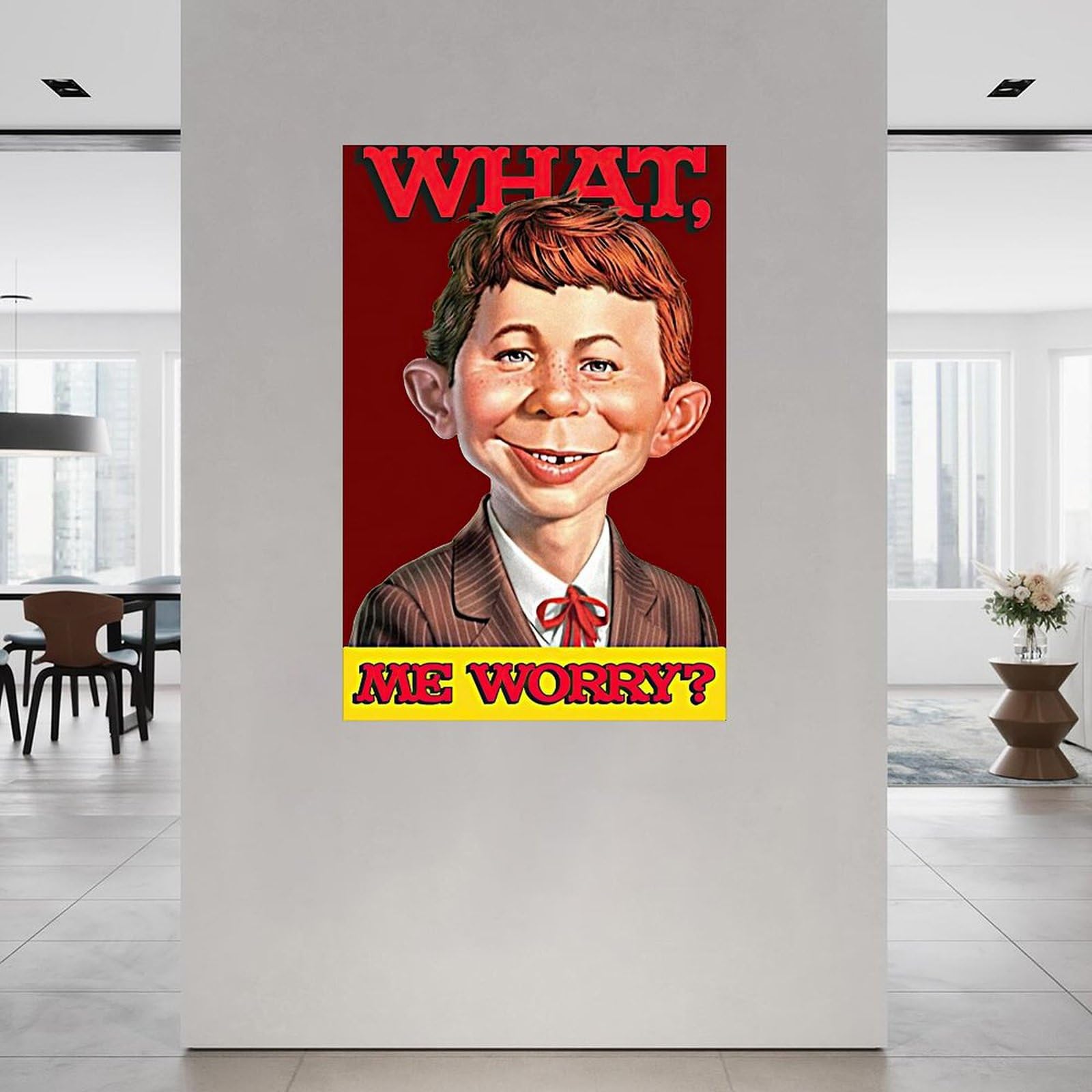 Amazon.com: What, Me Worry Vintage Alfred E. Neuman Poster Art