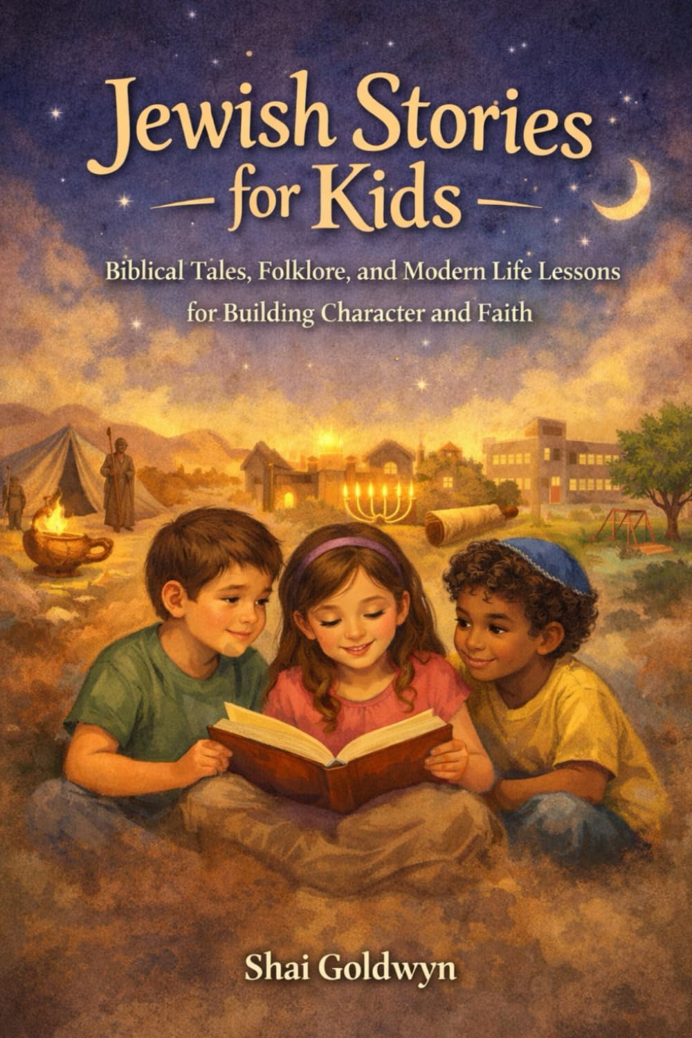 Jewish Stories for Kids: Biblical Tales, Folklore, and Modern Life Lessons for Building Character and Faith