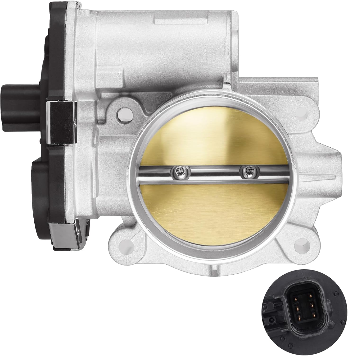 Electronic Throttle Body Compatible with Chevy Equinox 3.6L 2008-2009, Traverse 09-2011, for GMC Acadia 2007-11, for Saturn Outlook 07-10, Replacement for 12616995 3.6L