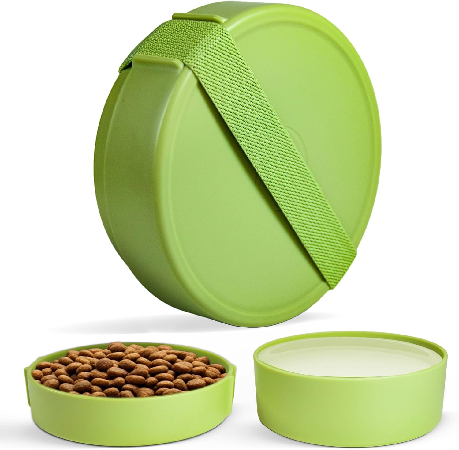 Portable BPA-Free Dog Travel Bowls for Camping & Outdoors