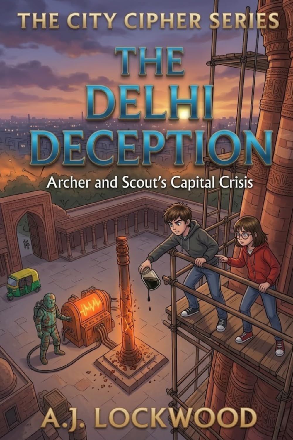 The Delhi Deception: Archer and Scout's Capital Crisis: The City Cipher Series: Book 18 (A thriller for young readers)