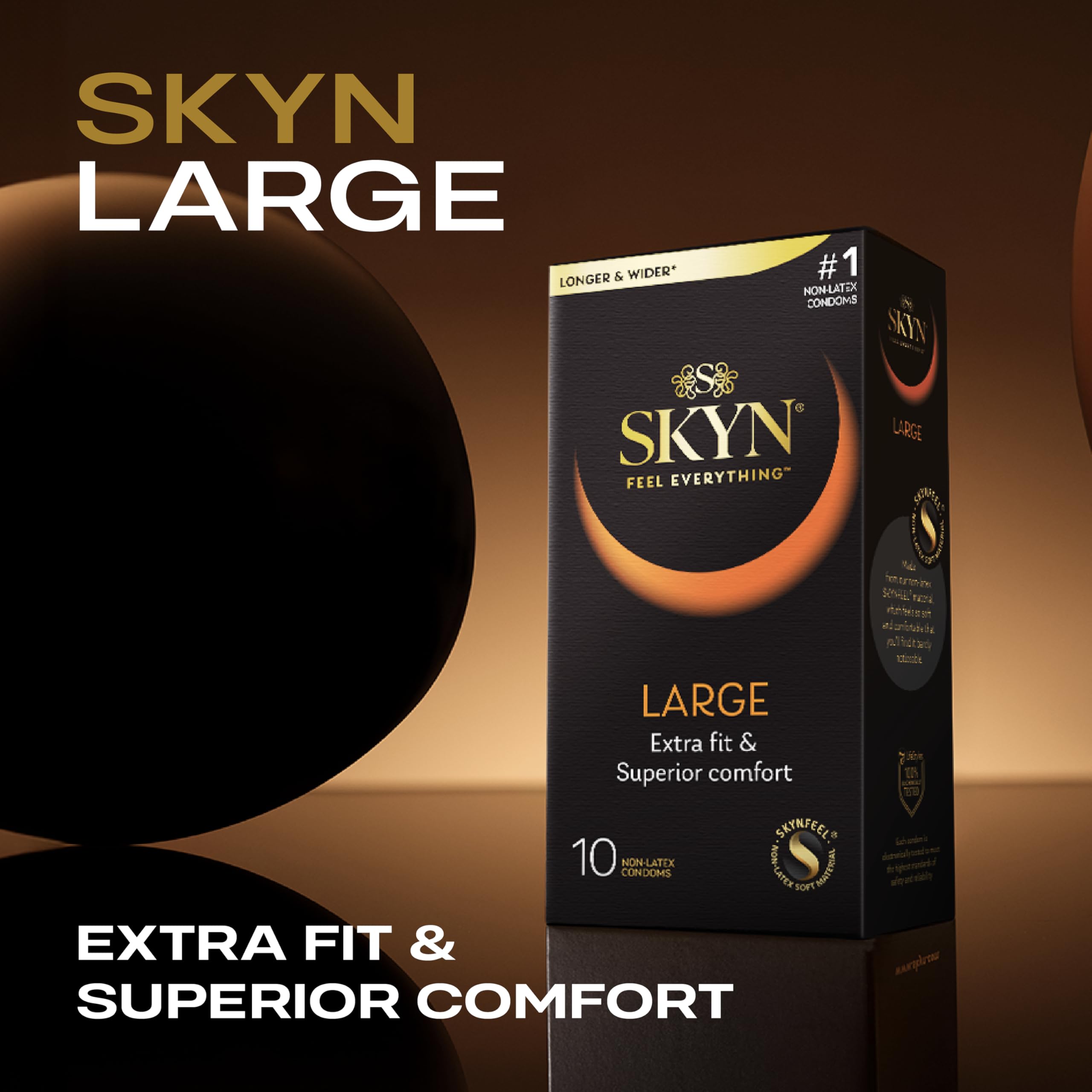 SKYN Large (King Size/XL) Große Latexfreie Kondome