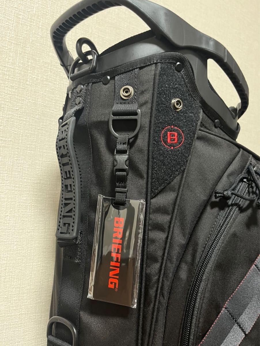 ブリーフィング　CR-01 直営店限定　キャディバッグ　ブラック ブリーフィング CR-01 直営店限定 キャディバッグ ブラック BRIEFING