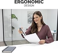 Vista 8 de Fellowes LX890 - Engrapadora de alicates de mano, oficina y escritorio, capacidad de 40 hojas, color blanco