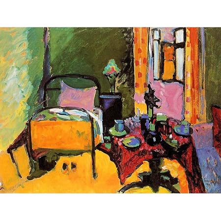 Amazon Com Artcanvas Winter Landscape I 1909 Canvas Art Print By Wassily Kandinsky 40 X 26 0 75 Deep Posters Prints