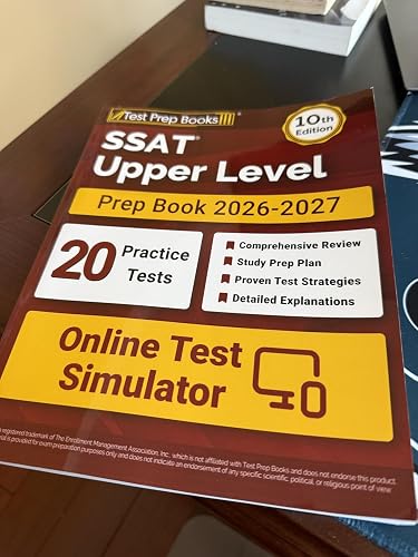 SSAT Upper Level Prep Book 2026-2027: 20 Full-Length Practice Tests ...