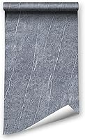Vista 10 de Papel de pared de mármol brillante, papel de contacto de mármol de granito para remodelación de muebles, papel tapiz grueso extraíble autoadhesivo
