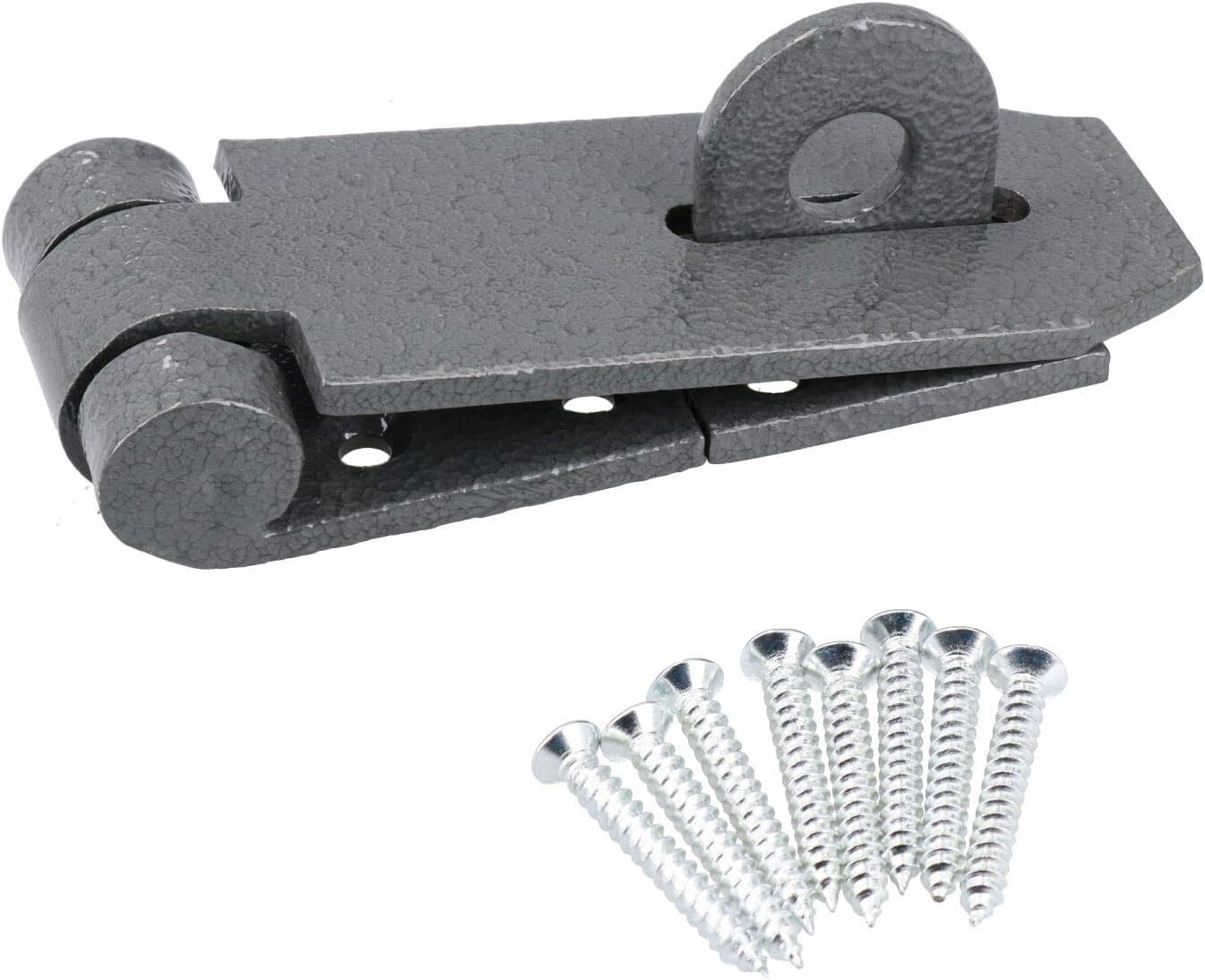 3.5"x 1.5"(89 x 38mm) Hasp And Staple Security Garage Shed Gate Door Latch Lock
