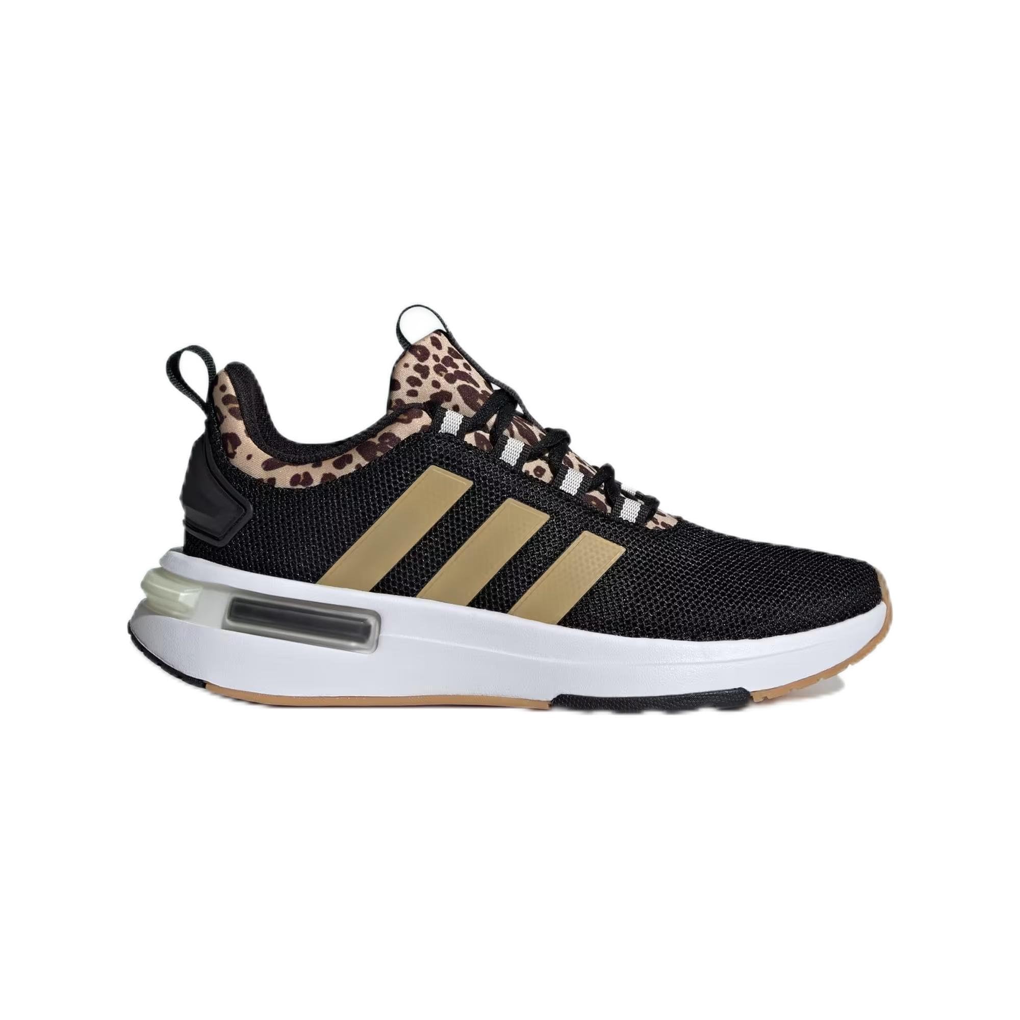 adidas Women's Racer TR23 Shoes, core black/matte gold/magic beige, 5