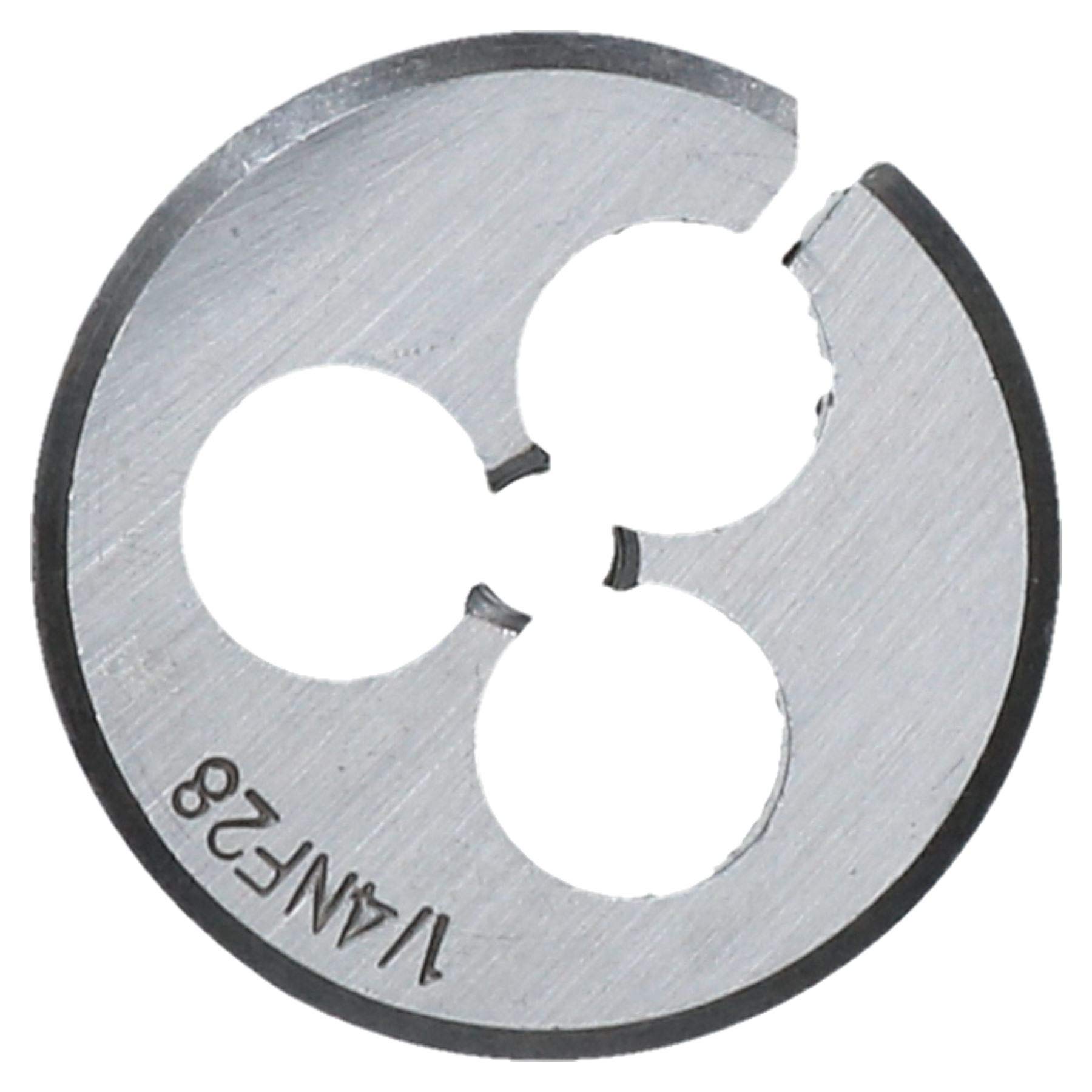 Ab Tools Unf Die Threading Tool 1/4" X 28 Nf Split Die (38Mm) Thread Cutter Tungsten Steel