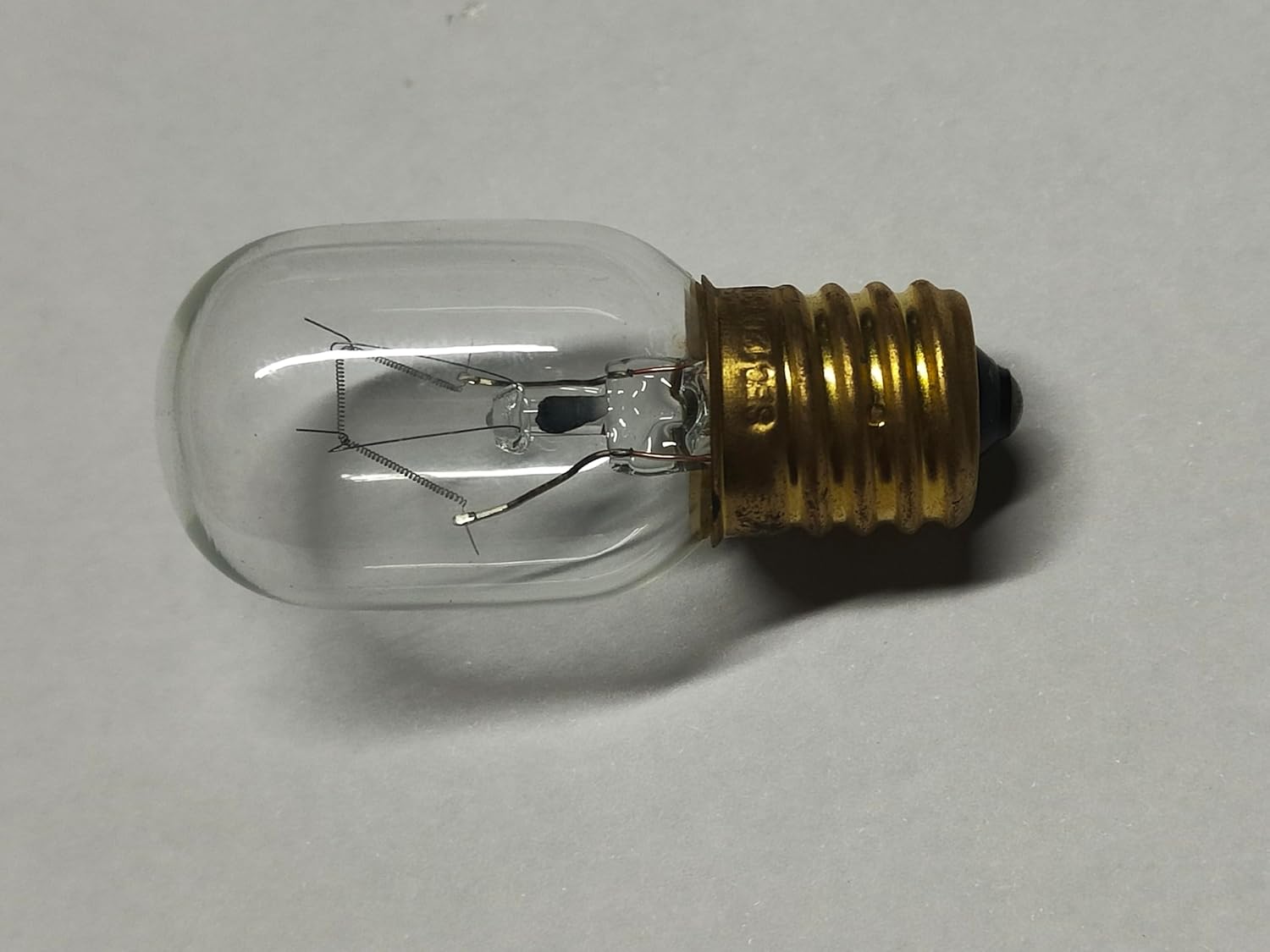 2 Pack - New 40W Bulb for GE Microwave Lamp Part Number WB25X10030