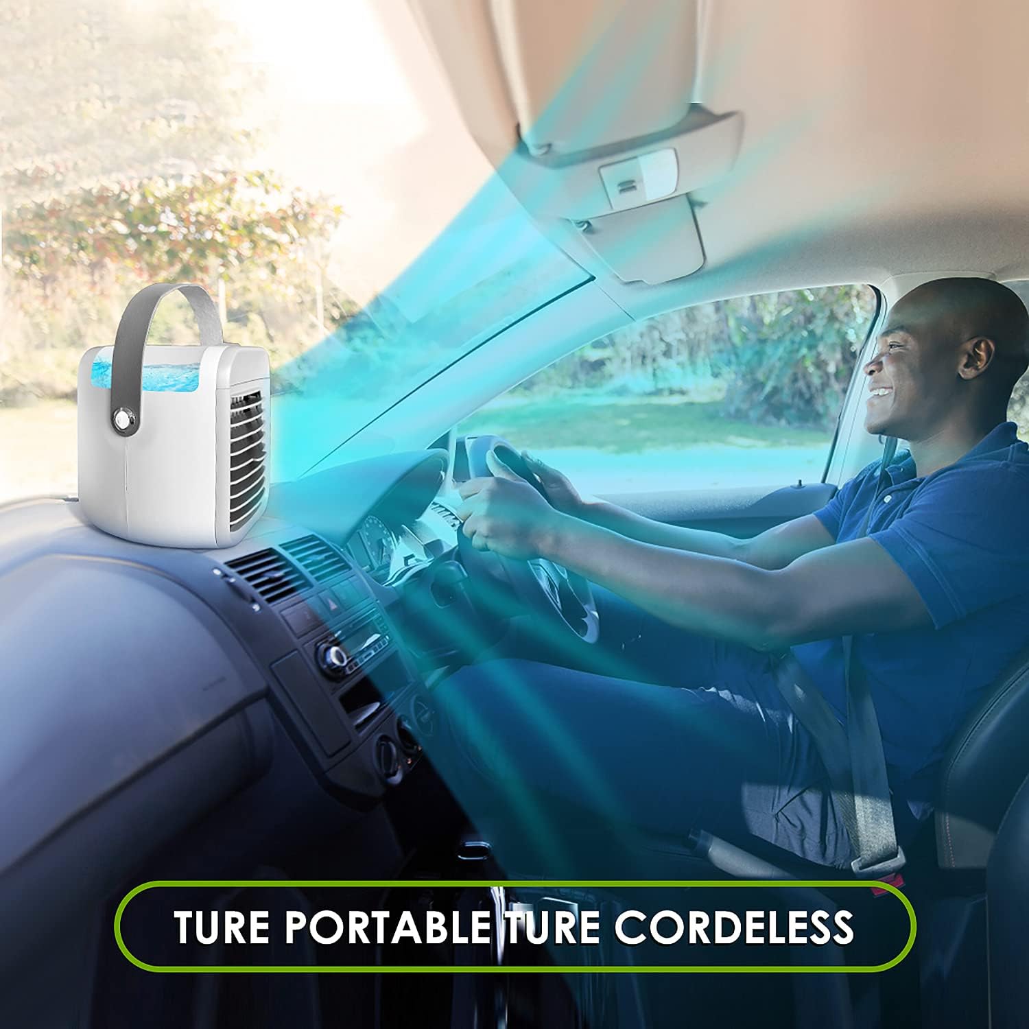 Buy Portable Air Conditioner, Rechargeable Evaporative Air Conditioner