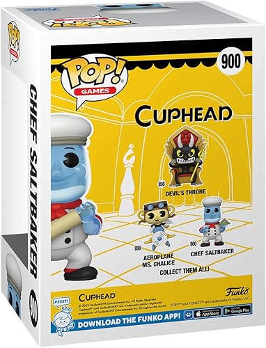 Miniatura 6 de Funko Pop! Games: Cuphead - Chef Saltbaker con Chase (los estilos pueden variar)