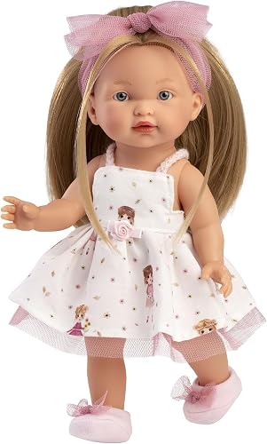 Llorens Valeria Baby Girl Doll, 28 cm Size