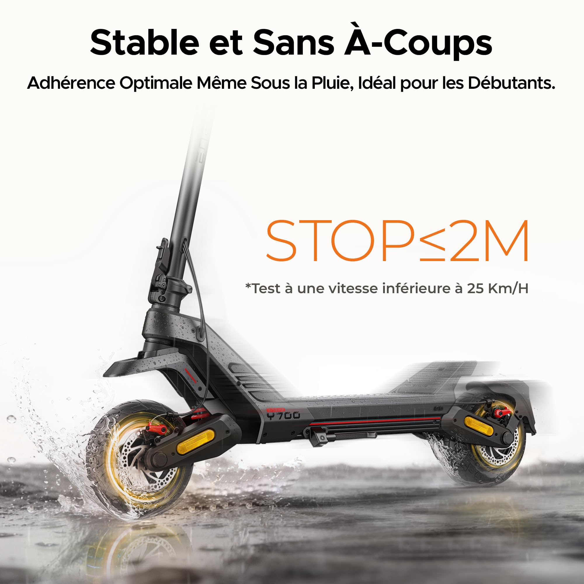 ENGWE Trottinette Électrique Pliable, Y700 | Batterie 48 V 18.2 Ah, NFC et Bluetooth, Autonomie Jusqu'à 85 Km, Suspension Tout-Terrain