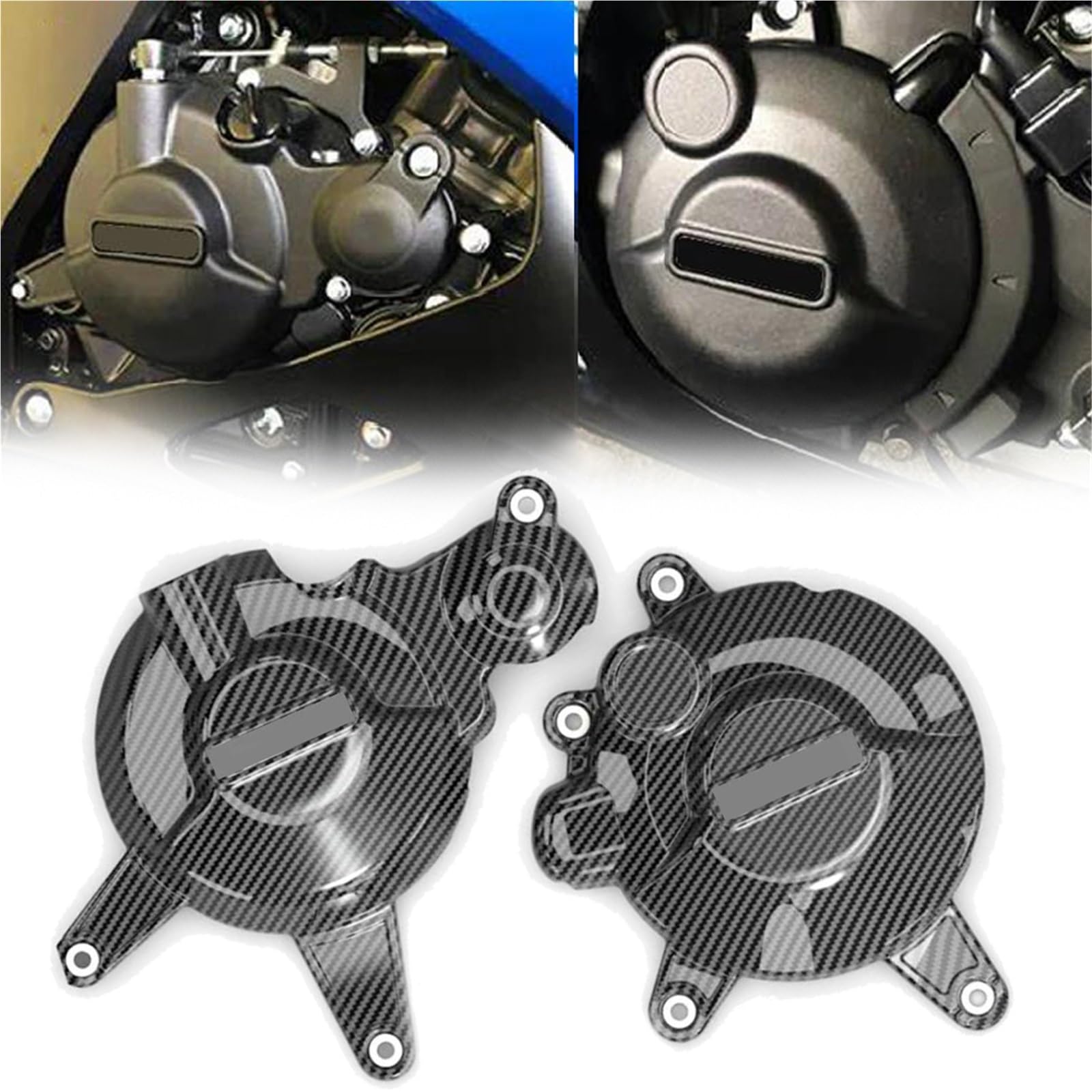 Caches moteur Suzuki GSXS 150 et GSX-S 125 ABS protections secondaires de carter 2018-2023