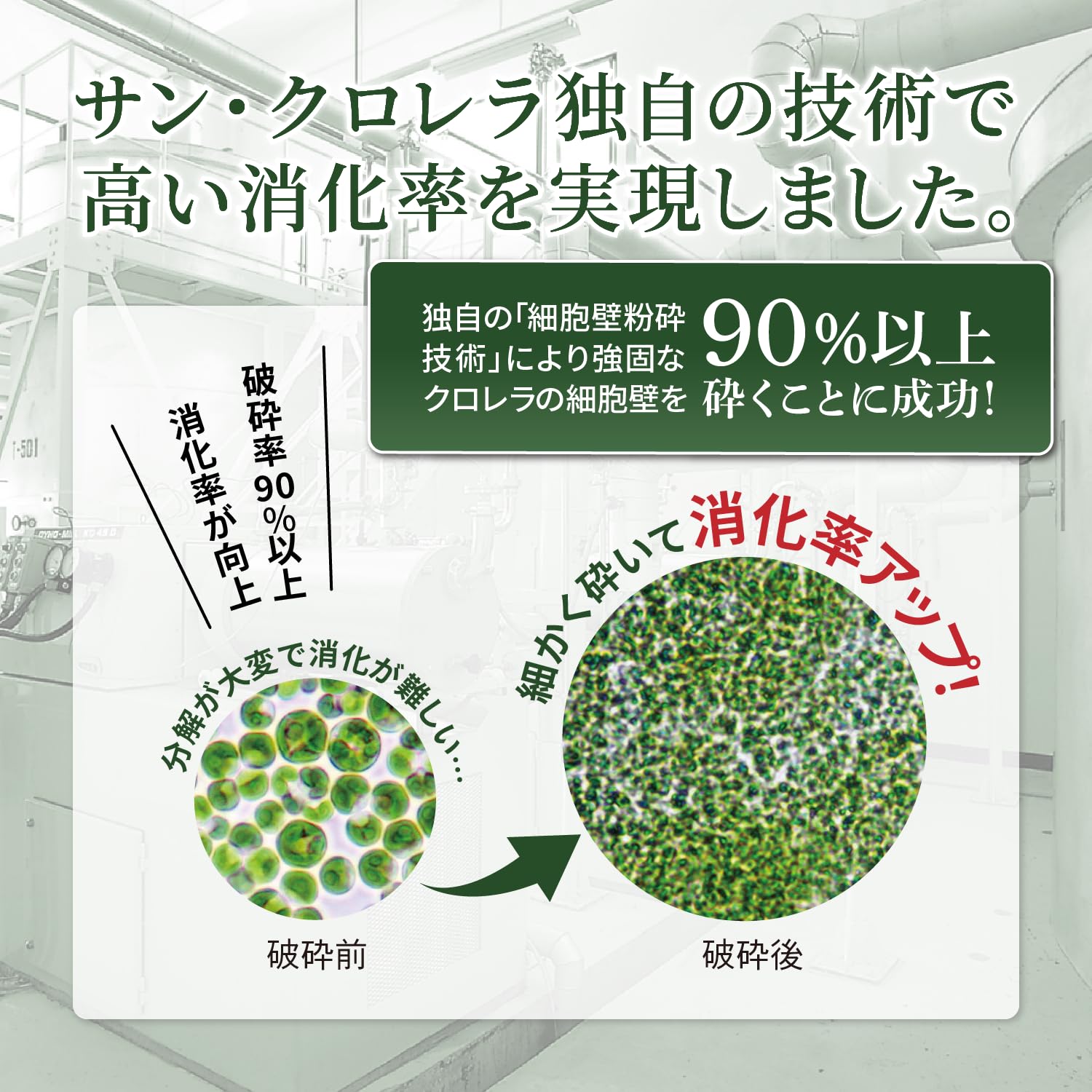Amazon | 【サンクロレラ公式】サン・クロレラA 3000粒（1500粒×2箱 
