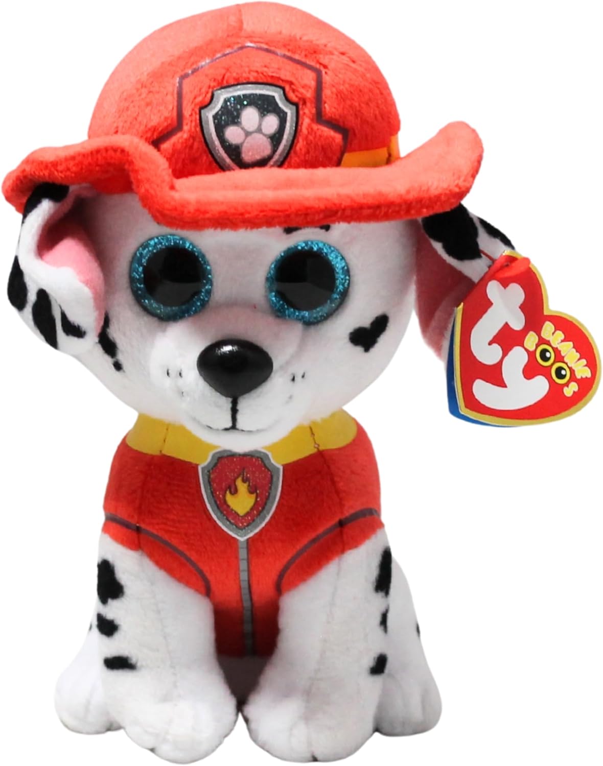 TY T41211 Marshall Dalmation Dog-Paw Patrol-Reg, Multicolored, 15cm