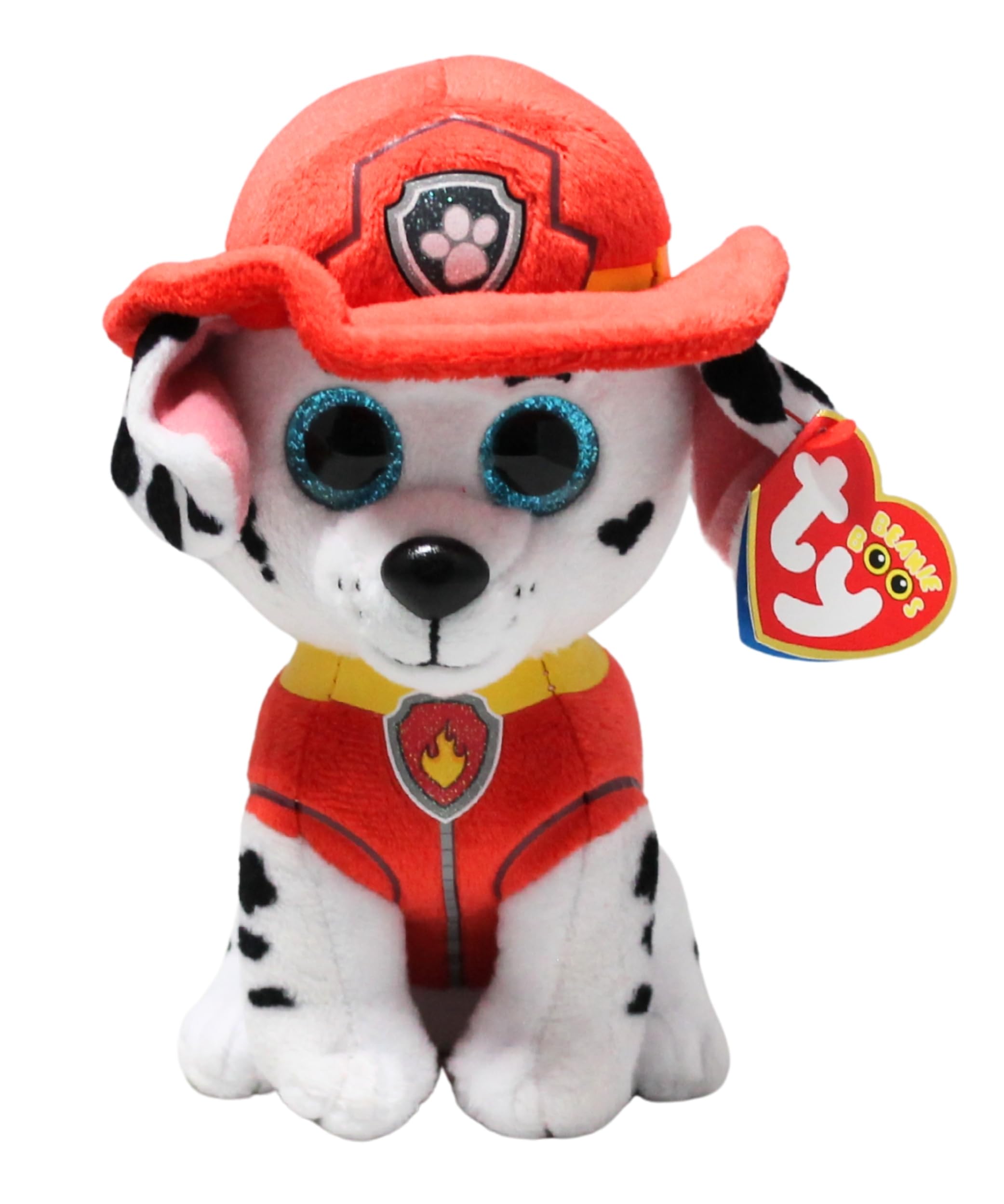 TY T41211 Marshall Dalmation Dog-Paw Patrol-Reg, Multicolored, 15cm