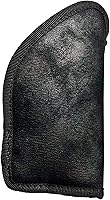Vista 9 de IWB - Funda para pistola de Houston – Nobuck ECO de cuero oculto – Compatible con la mayoría de subcompactas 9/40/45 con láser