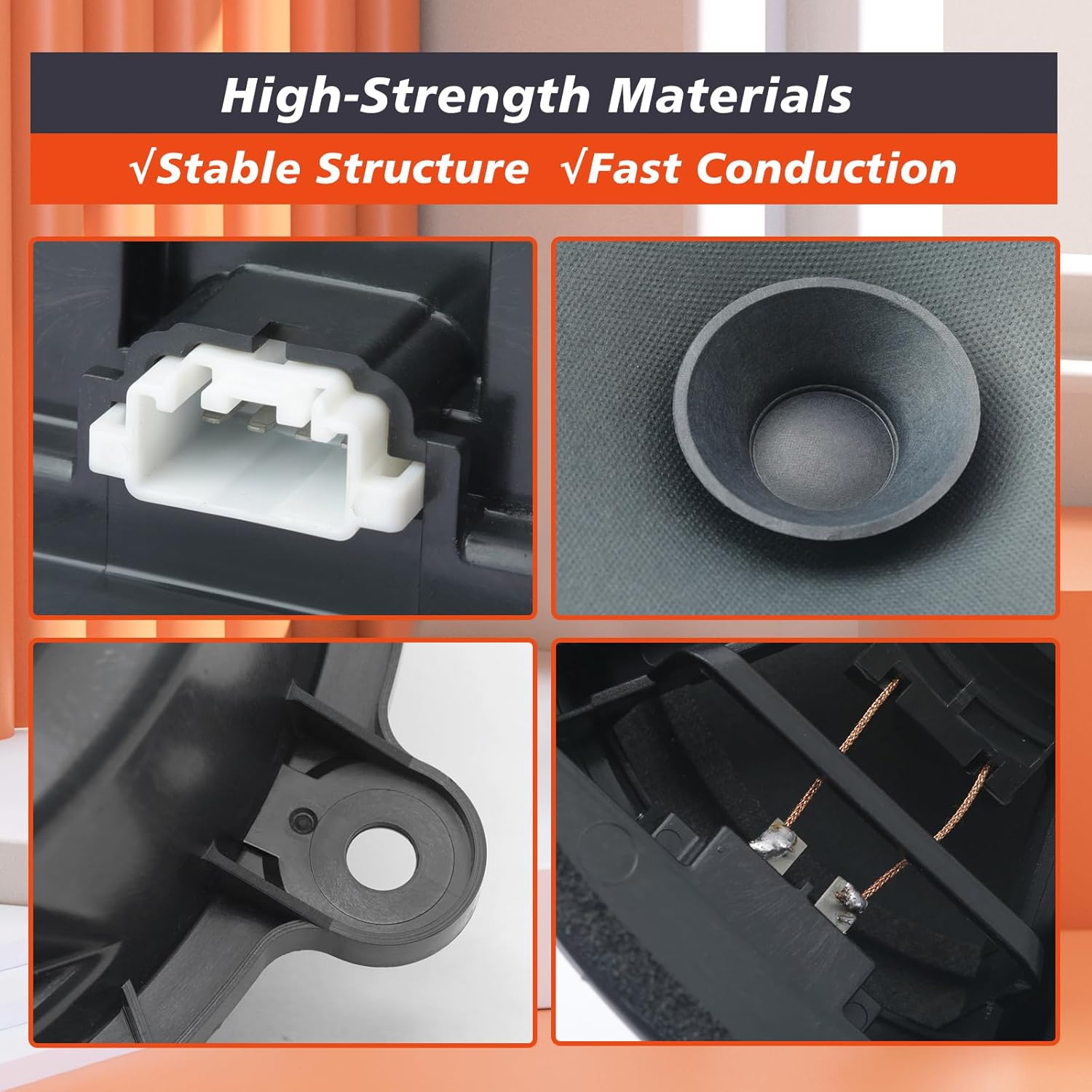 BHN9-66-960 Front Door Speaker Replacement for Mazda 6 CX-5 2013 2014 2015 2016 for Mazda 3 2014 2015 2016 2017 2018, Replace KF01-66-960