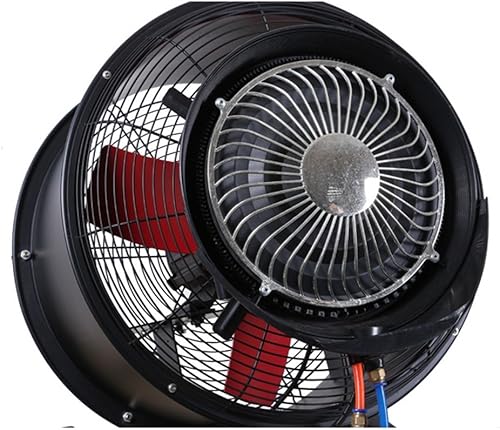 Miniatura 8 de GRFIT Ventilador eléctrico industrial de los ventiladores FEIFEI 230W de nebulización de la fan 46L del espray de enfriamiento rango del agua