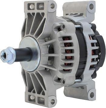 New Self Excited 160A Alternator for International Med Heavy Trucks 5000-5900 4000-4900 7100-7700 8100-8600 9100-9900 w/Cat,Cumm. C11, C12, C13, C15, ISM, ISX Replaces 8600889 D27-1009-160P 90-01-4577