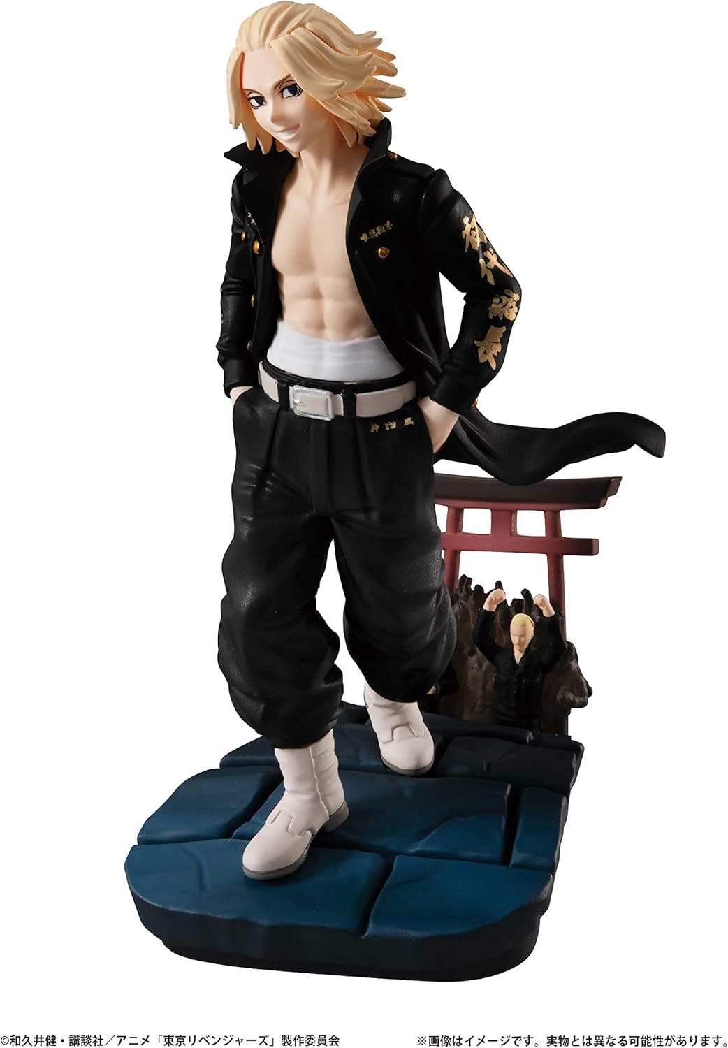 Megahouse Petitama Series Tokyo Revengers TOMAN HEROIC SCENES Miniature Figure Set, 4 Different Figures in 1 Box, PVC, Pre-painted, Complete, Approx. 5.12 inches (80 mm), Unisex, Ages 180+