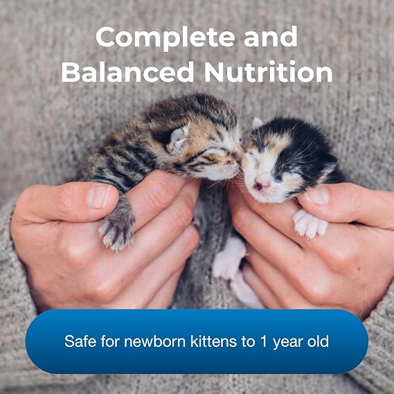 Pet-Ag PetLac Powder for Kittens - 10.5 oz - Kitten Milk Replacement Powder for Kittens Newborn to Six Weeks Old - Easy to Digest