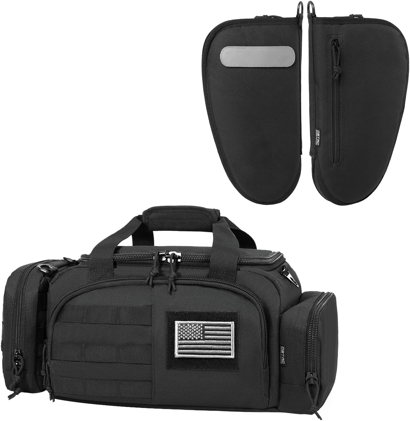 DBTAC Soft Pistol Cases Deluxe Small Specialist + DBTAC Pistol Rug Case