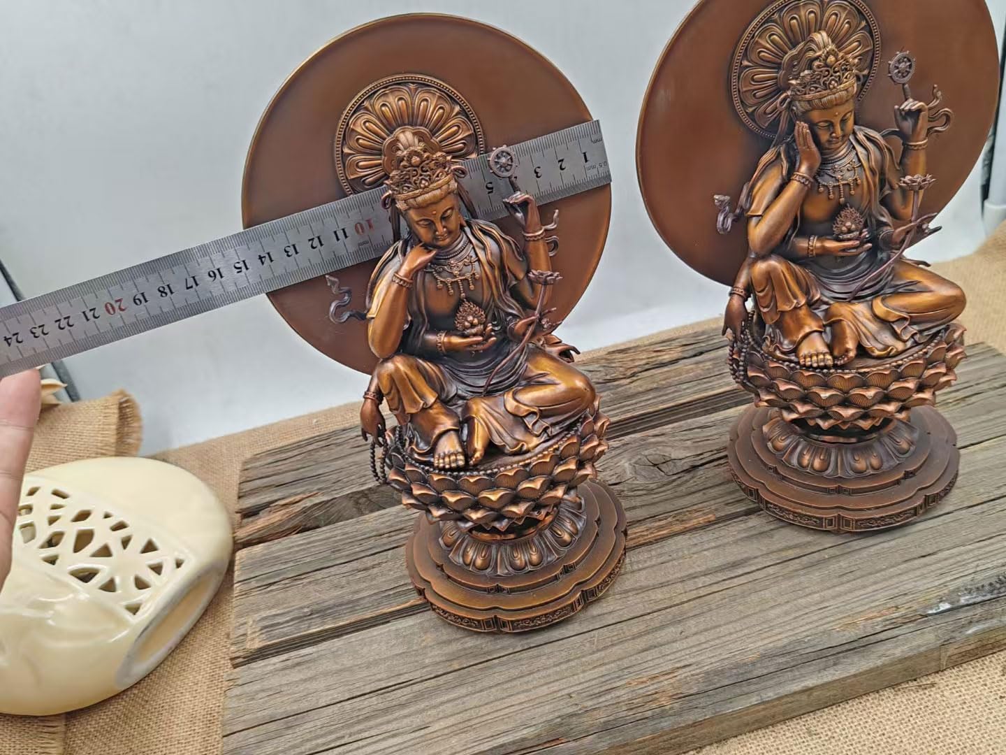 金運石山寺三点16cm祈祷済 本尊木札お守り護符 手持ちお守り 秘仏本尊