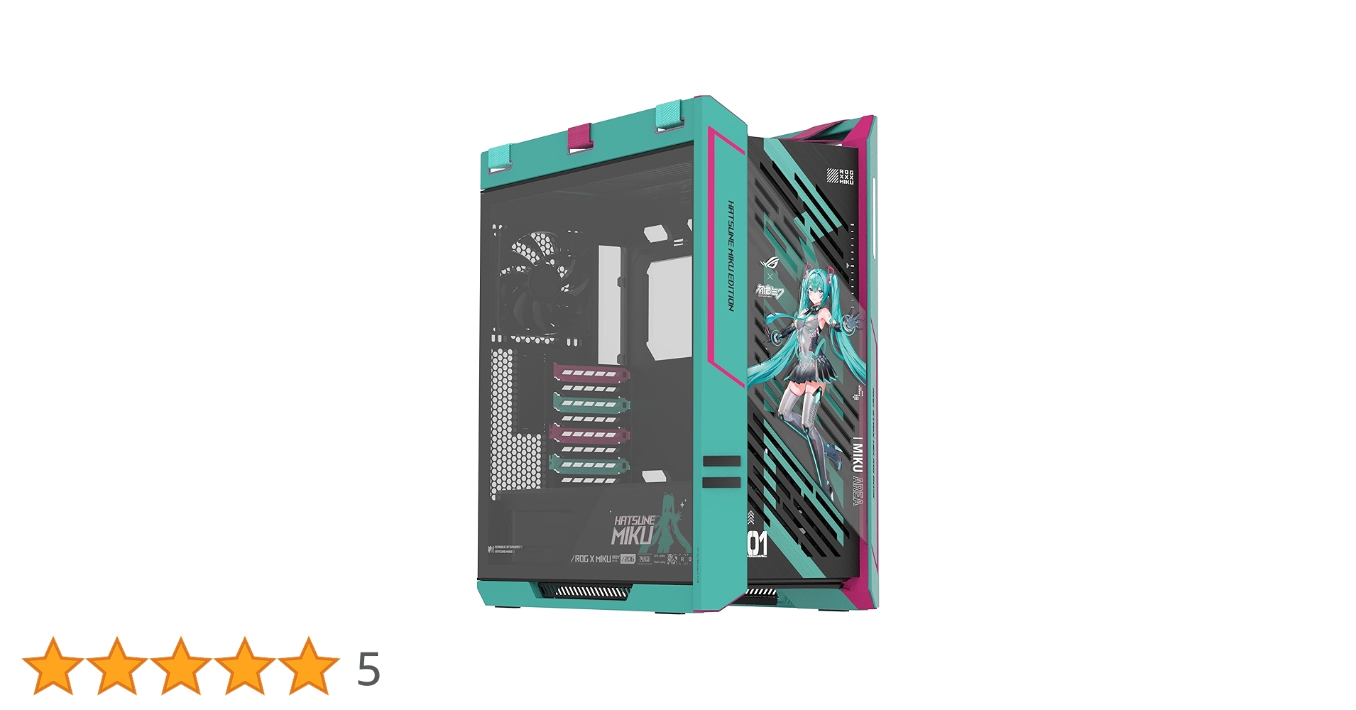 Amazon | ASUS ROG STRIX HELIOS II GX601S HATSUNE MIKU 初音ミク