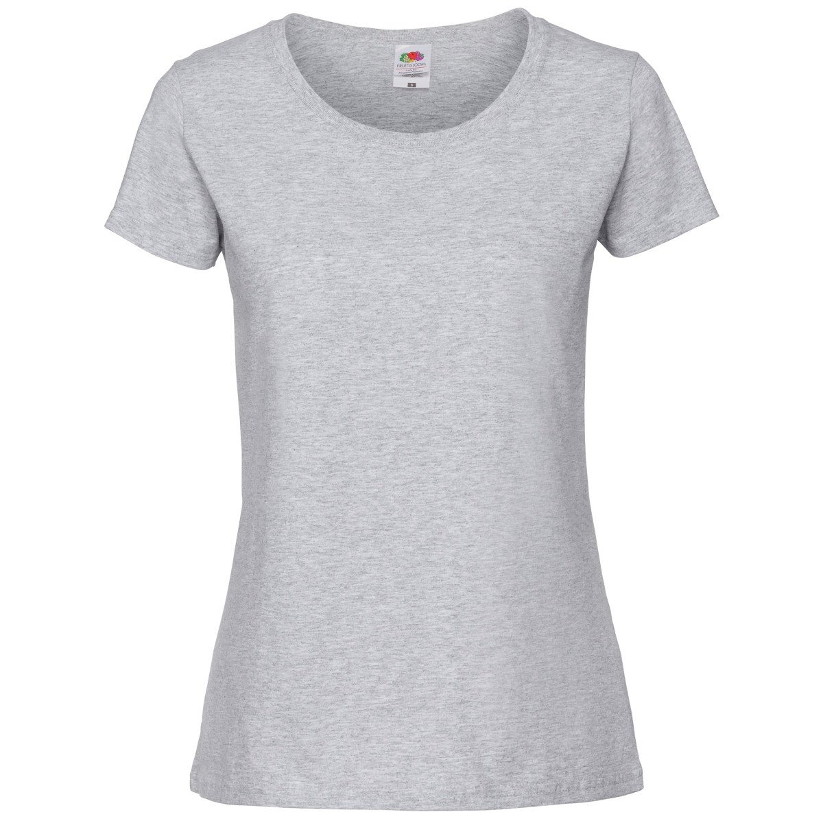 Fruit of the Loom Womens/Ladies Ringspun Premium T-Shirt (M) (Ash Grey)