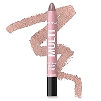 Vista 142 de wet n wild Color Icon MultiStick - Sombra de ojos en crema, maquillaje multifuncional, café oscuro (Cheat Day)