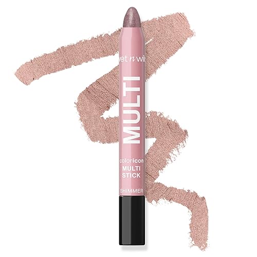 Vista 142 de wet n wild Color Icon MultiStick - Sombra de ojos en crema, maquillaje multifuncional, café oscuro (Cheat Day)