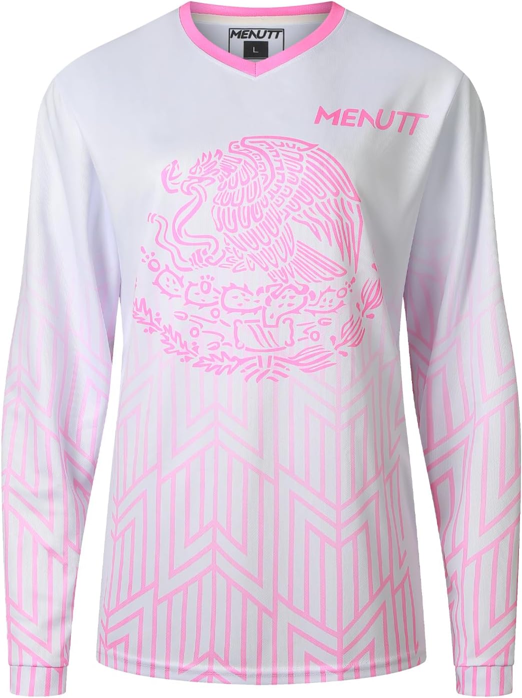 Women Mountain Bike Shirts Long Sleeve Mexico MTB Off-Road Motocross Jersey Quick Dry&Moisture-Wicking