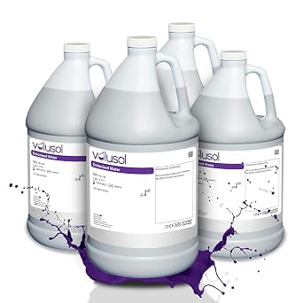 Volu-Sol Laboratory Grade Deionized Water Demineralized DI Solution for Deep Cleaning, Cooling Systems, Cosmetics, Hygiene & Steam Mops 1 Gallon 4-Pack