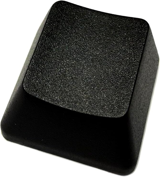 SPELT Unwritten Plain Mechanical Keyboard Replacement Key Cover Black Dummy Keycap Single