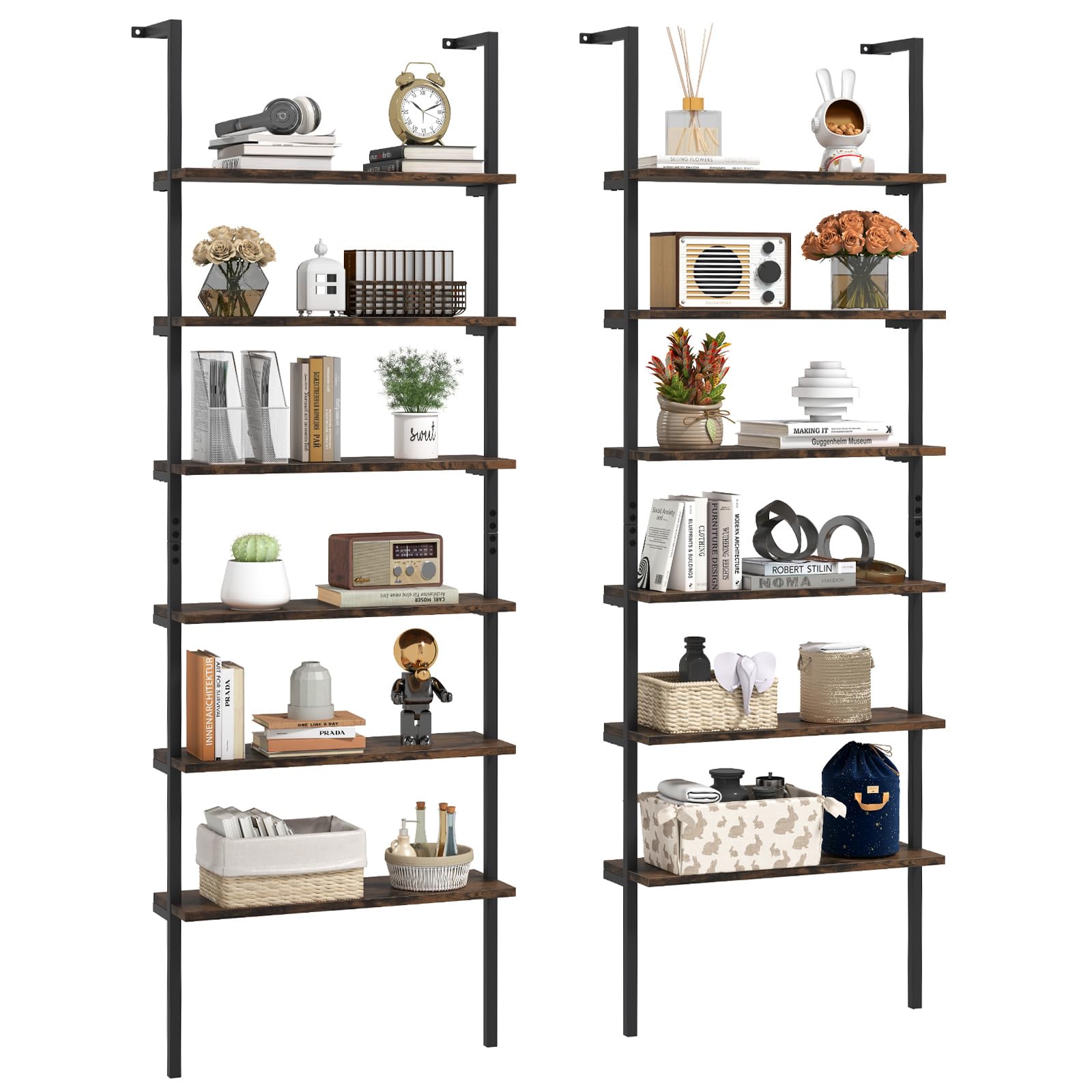 Amazon.com: Giantex 6-Tier Ladder Shelf, 72