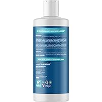 Vista 4 de Champú de Romero y Biotina para Cabello Ralo - Champú Voluminizador Vegano para Cabello Fino con Vitaminas B, Aceite de Argán y Aceite Esencial