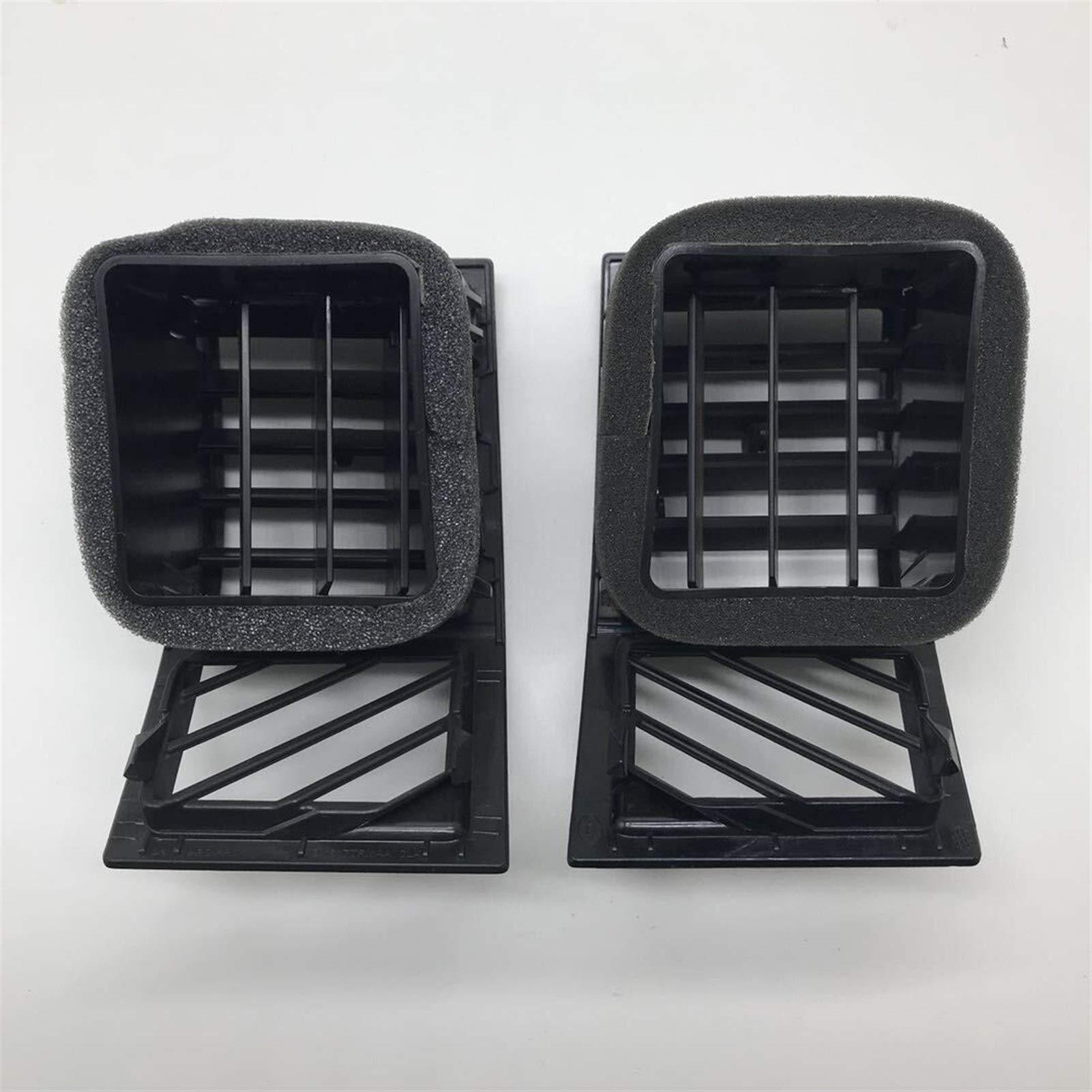 Grille D'aération Avant/arrière Pour Tableau De Bord De Voiture A/C 1060489TRMAA DAS10147AA Compatible Avec Chrysler 300C Grilles D'aération Style Voiture (couleur : A A B B 4 Pièces