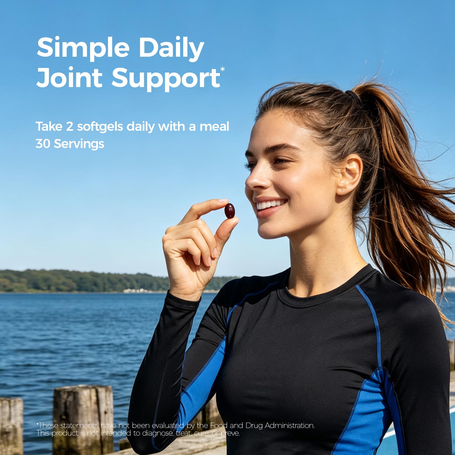 Joint Support Supplement, ApresFlex Boswellia, EPA, Quercetin, 60 Softgels — Amazon image 7