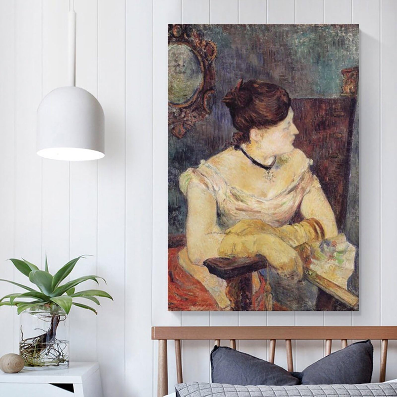 mette in evening dress Paul Gauguin - Mette Gauguin in Evening Dress