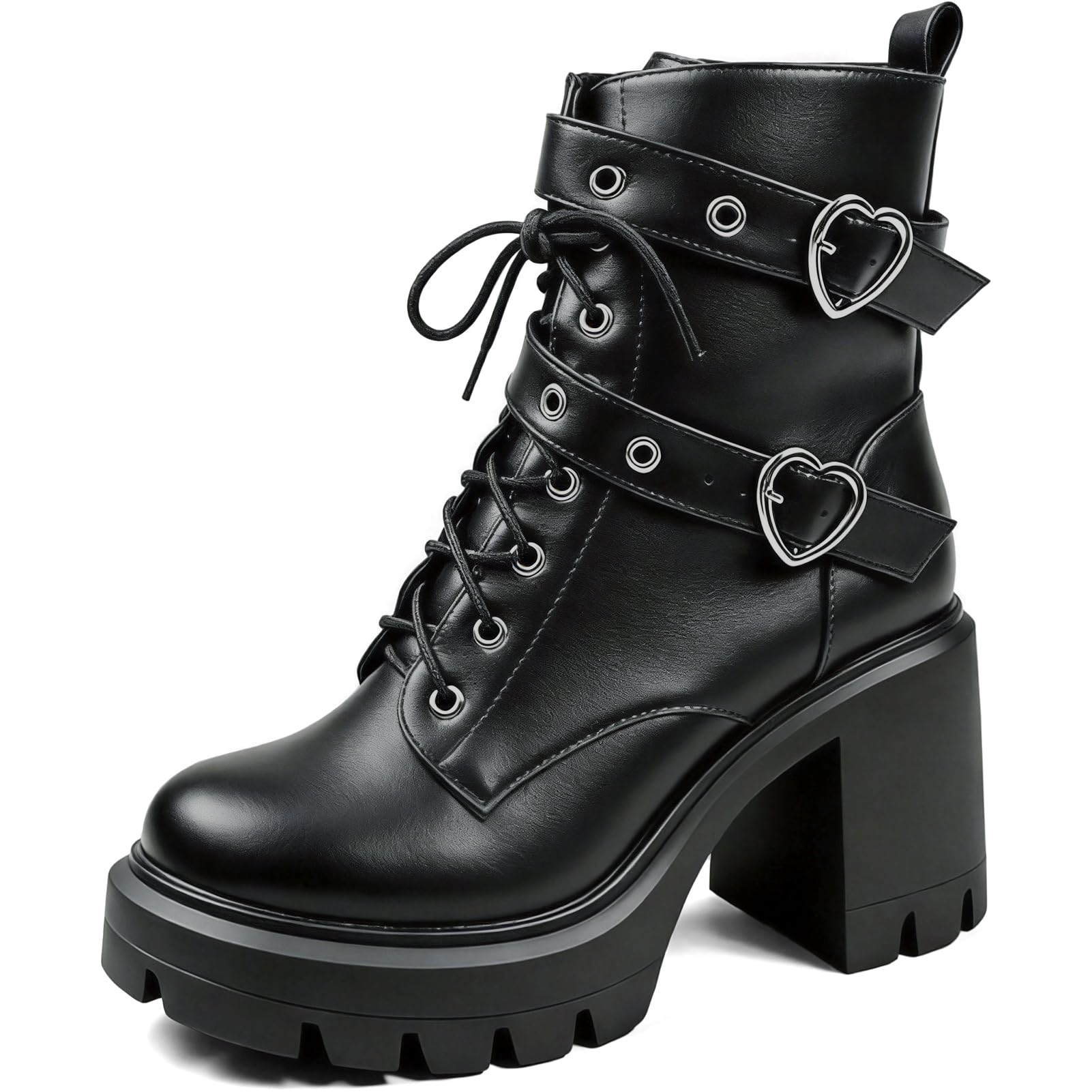 MEOTINA Platform Boots