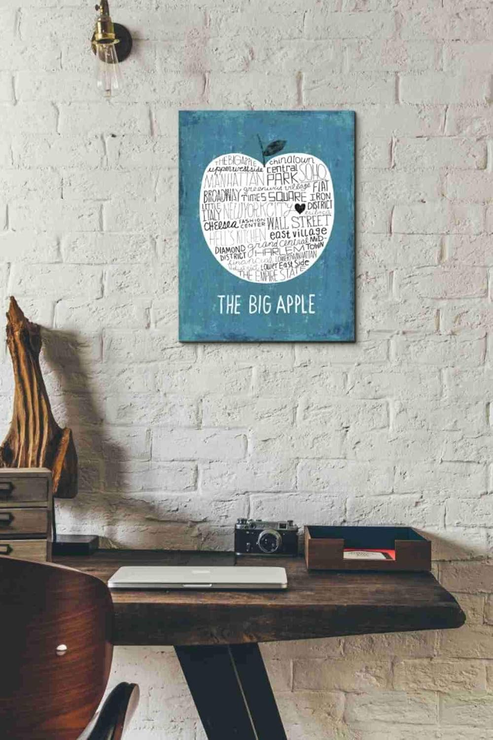 Epic Graffiti 'Iconic NYC I' by Michael Mullan, Canvas Wall Art, 12"x16"